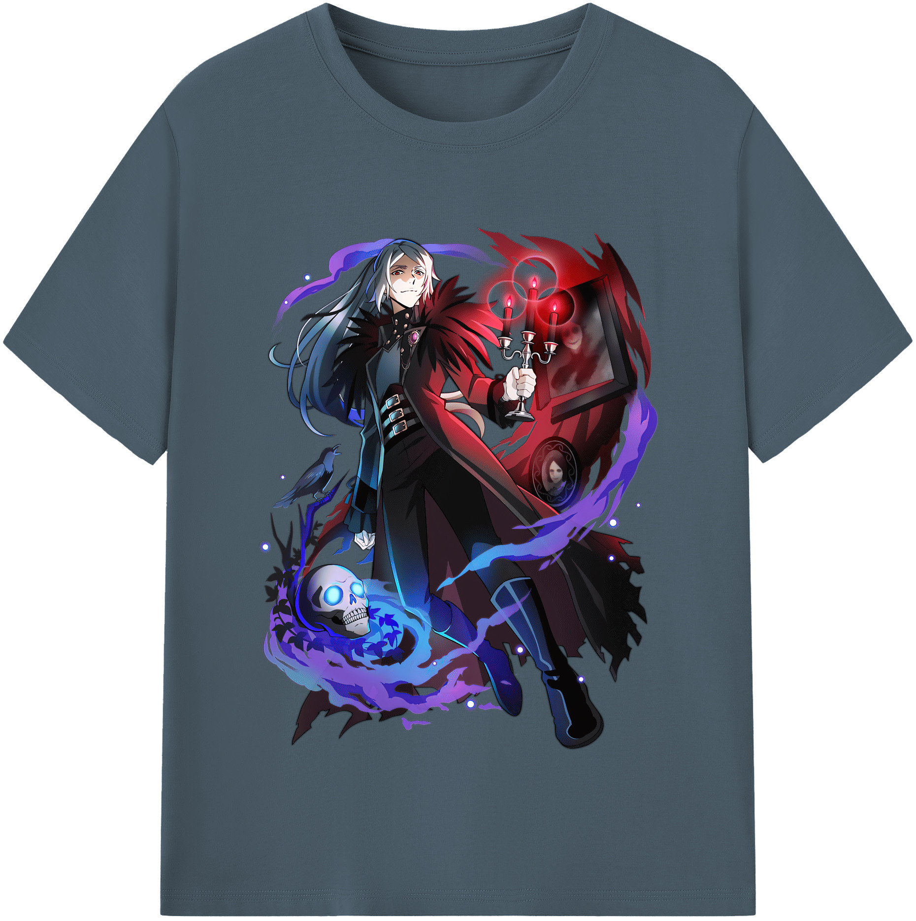 （画像用） 文豪ストレイドッグス Bungo Stray Dogs 綿100％半袖Tシャツ（フロントプリント）